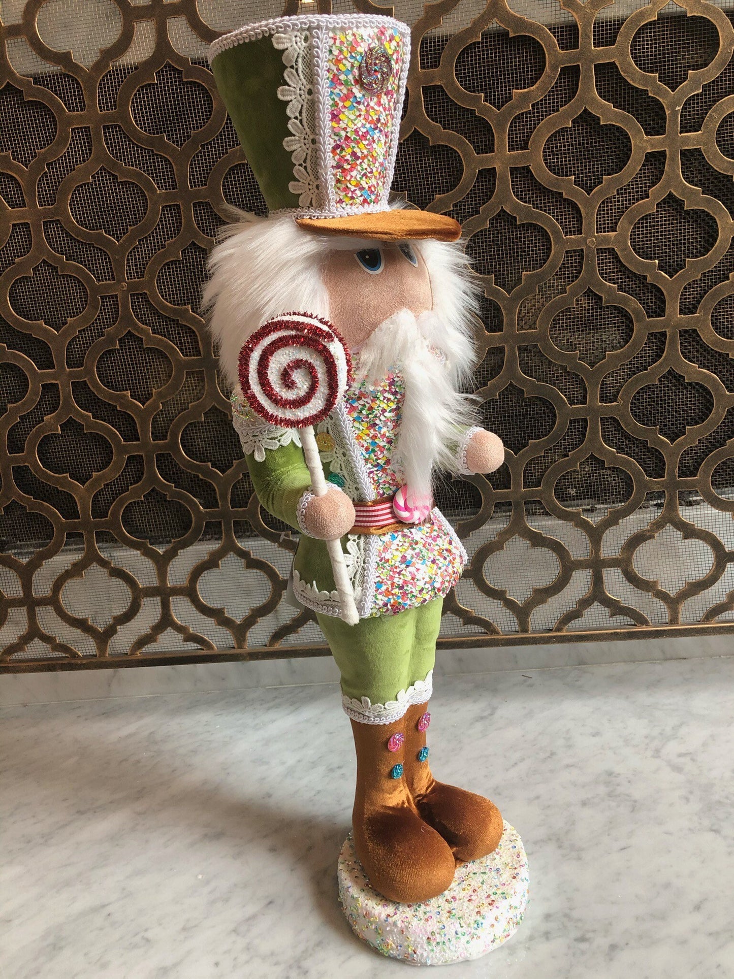 25” Nutcracker in green*