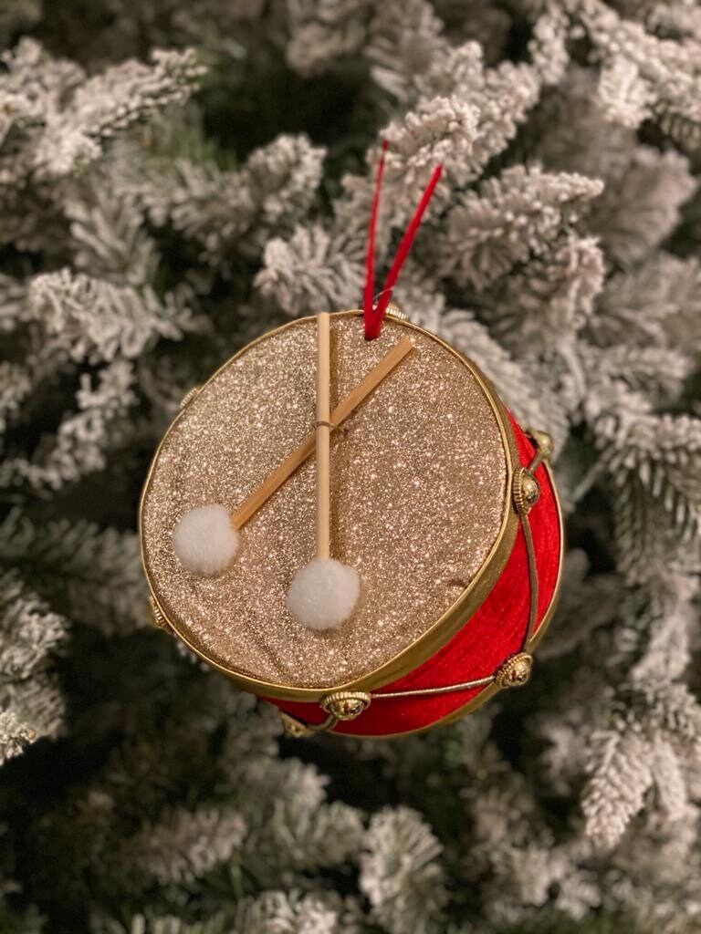 6"drum ornament