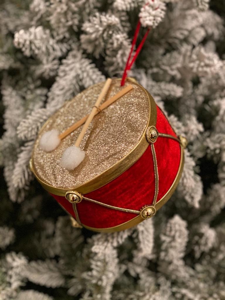 6"drum ornament