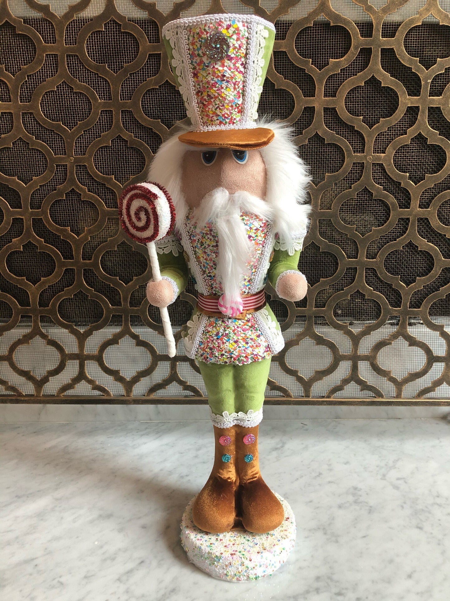 25” Nutcracker in green*