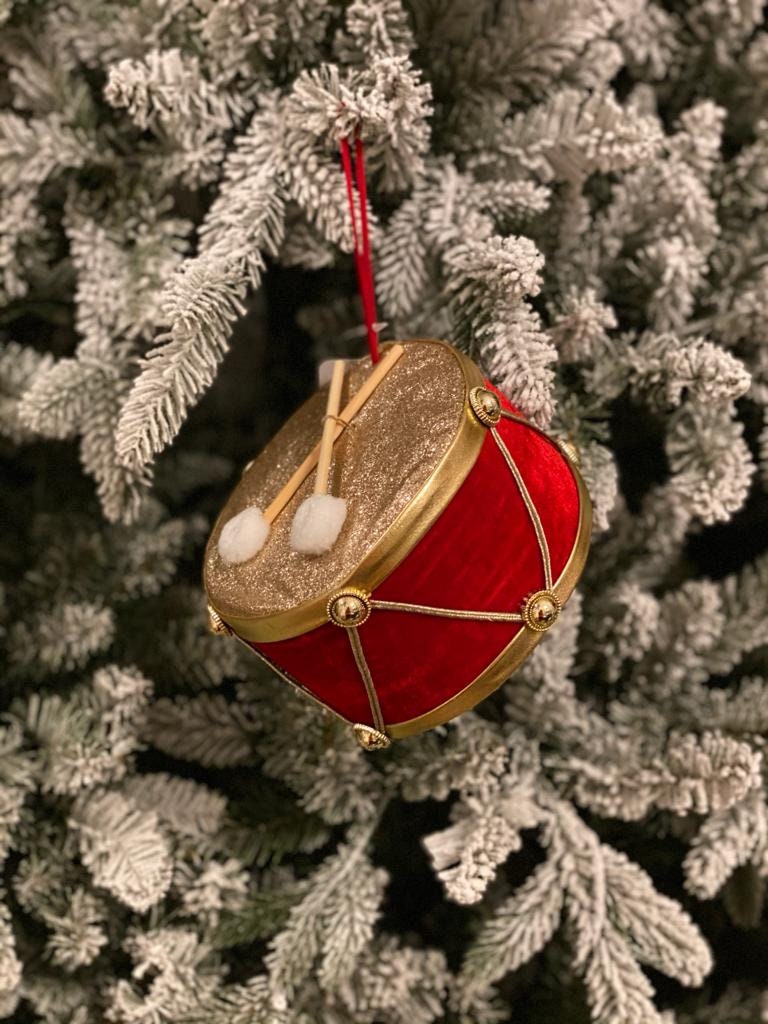 6"drum ornament