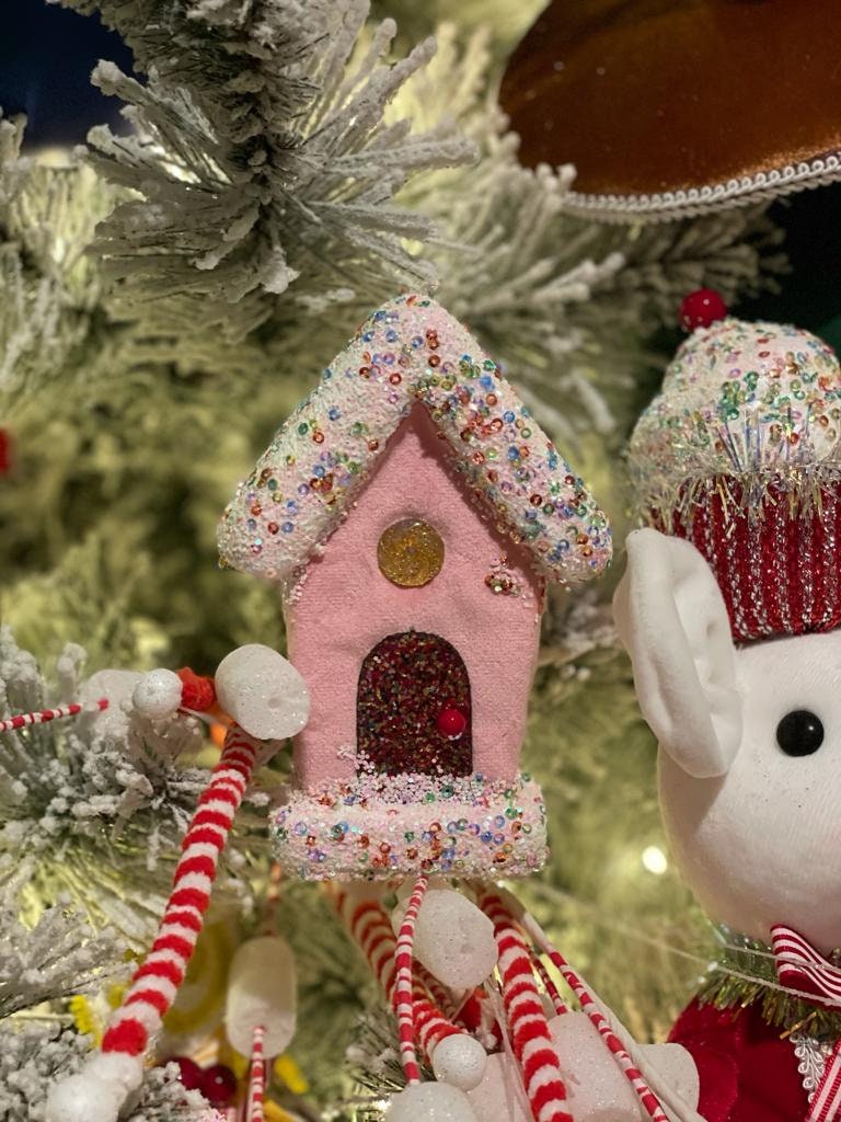 6" Candy house pink