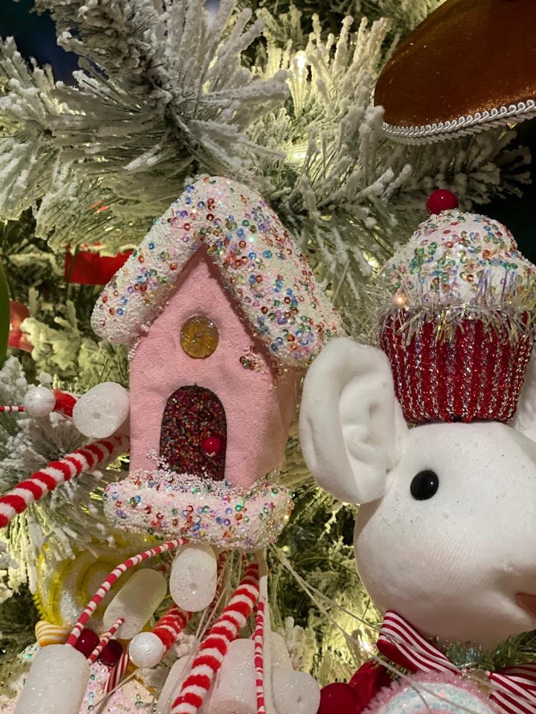 6" Candy house pink