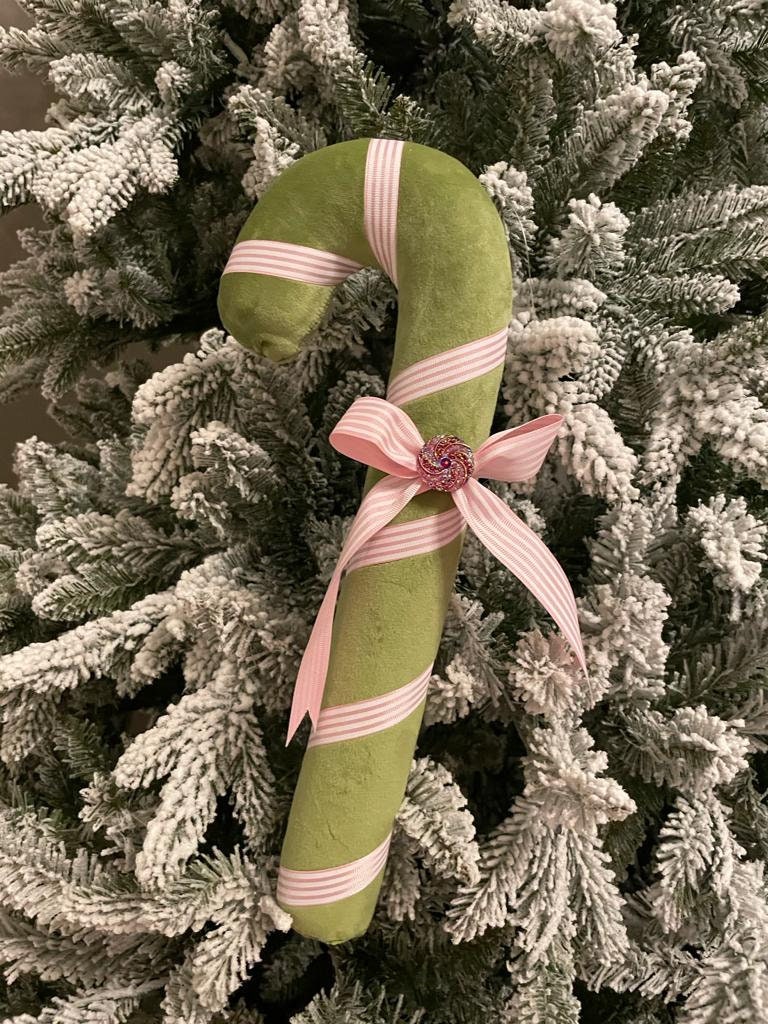 14" Candycane green*