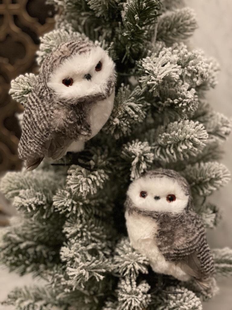 6" Owl. Set of 2.*