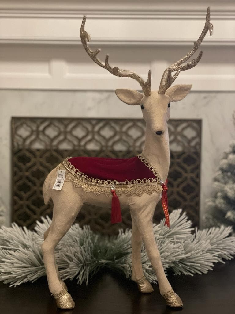 29" Santas reindeer.