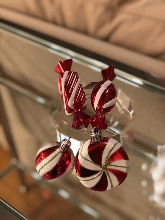 3-4" candy ornament box of 12