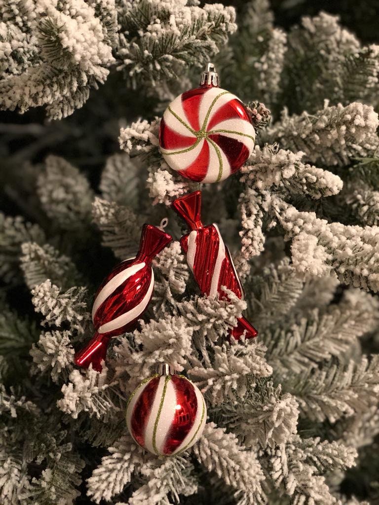 3-4" candy ornament box of 12