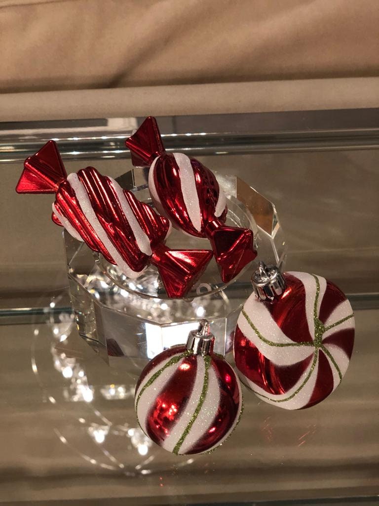 3-4" candy ornament box of 12