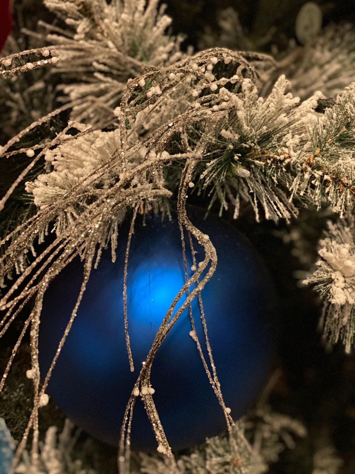 32" frosted curly twig spray natural frost christmas