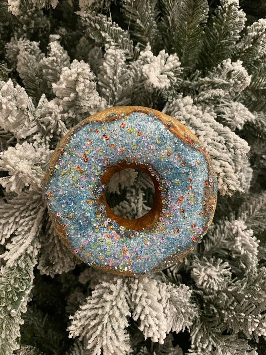 5" Candy blue donut