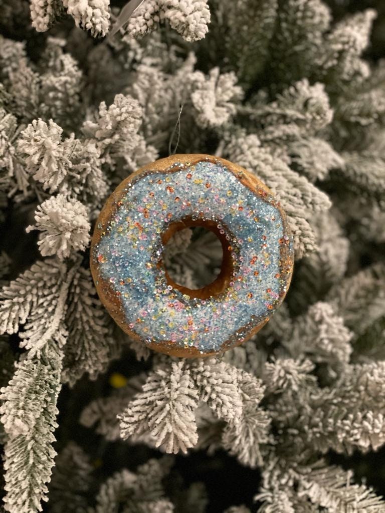 5" Candy blue donut