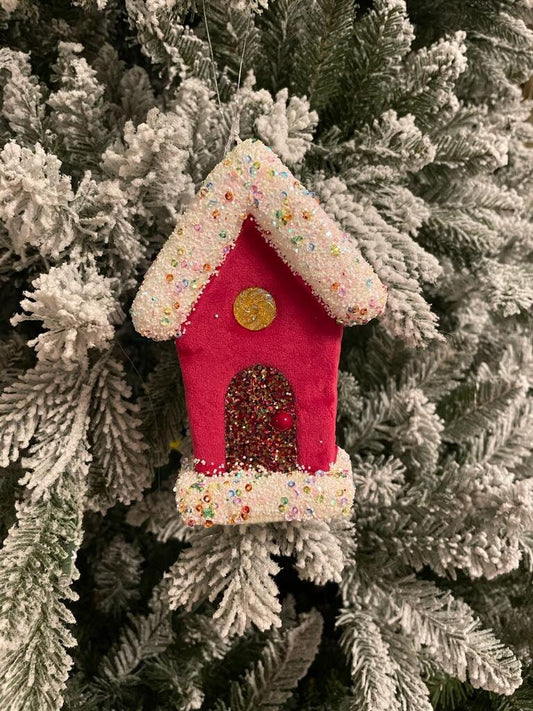 6" Candy house hot pink