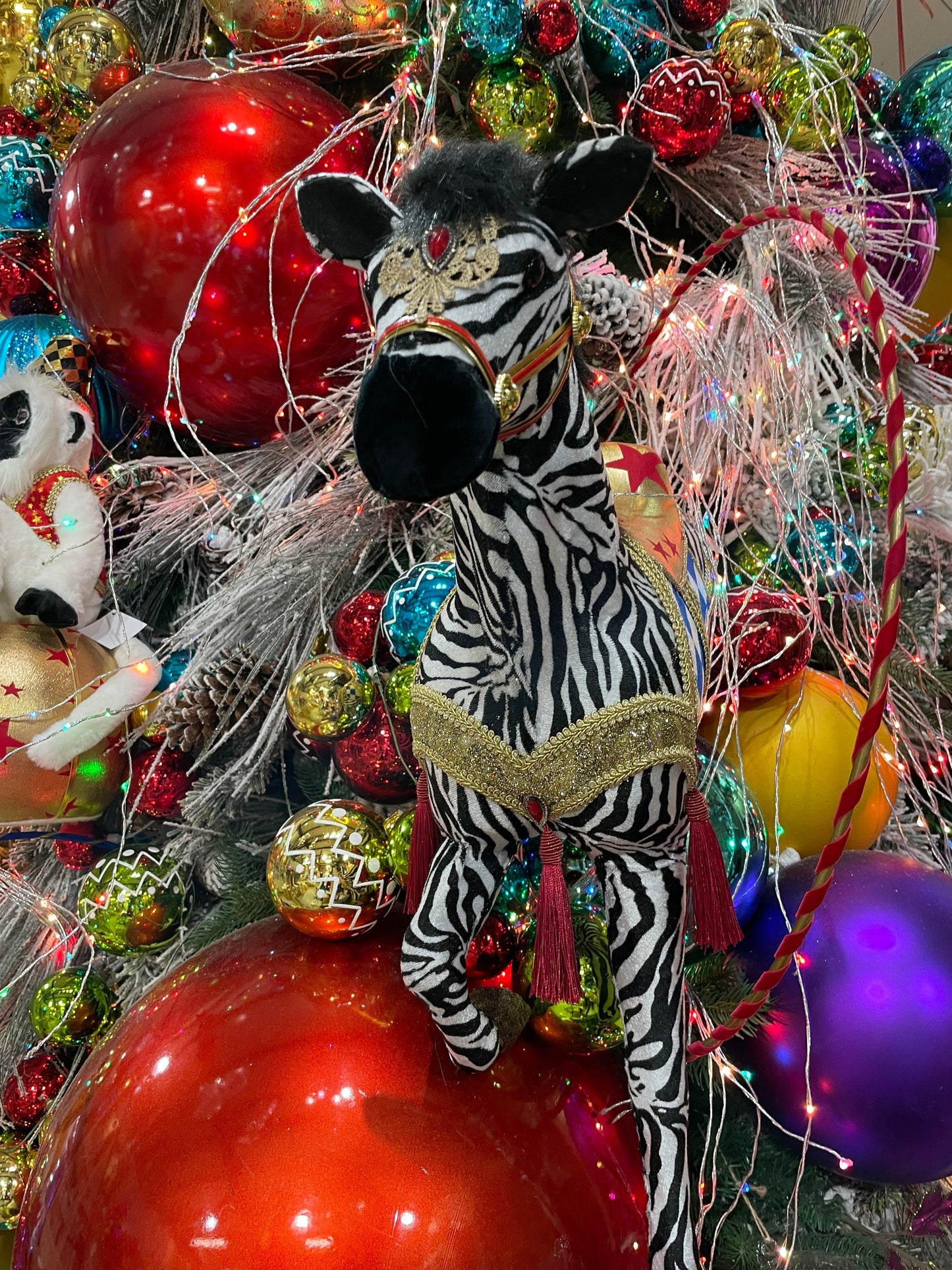 6 ft ball multicolor garland. Candy theme. Christmas. Party.*