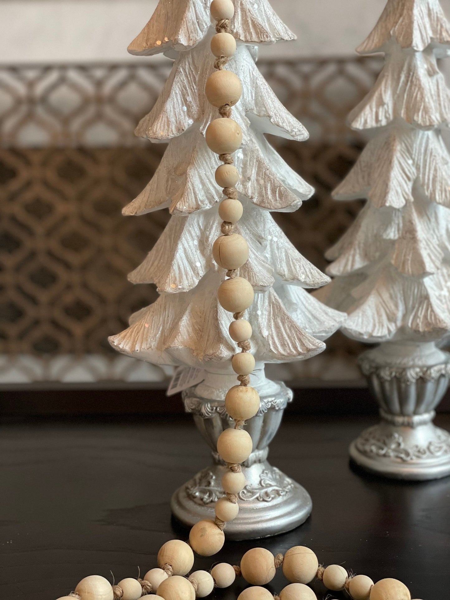6’ Woodland garland. Natural.