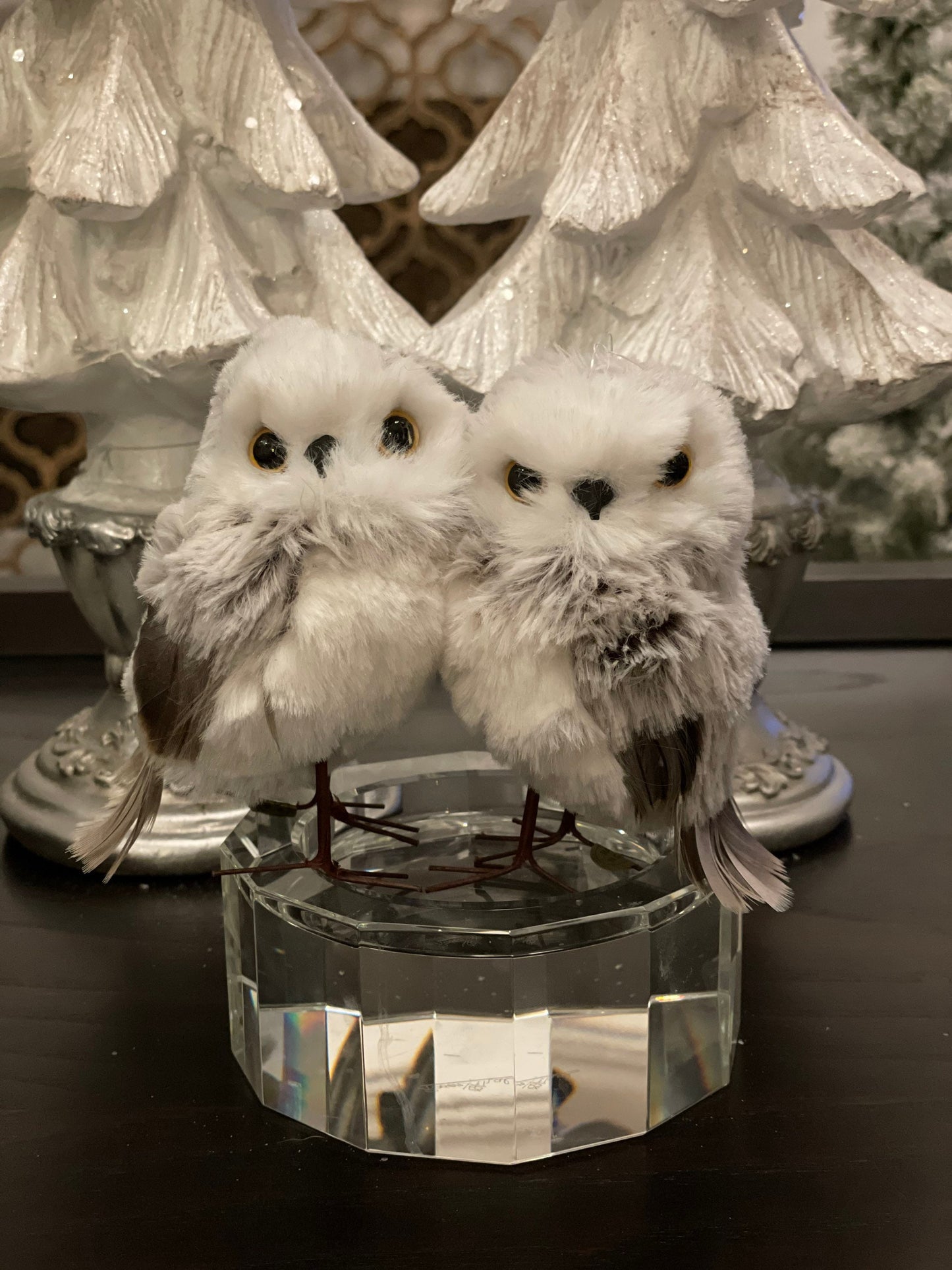 4.75” Owl ornament. Set of 3.*