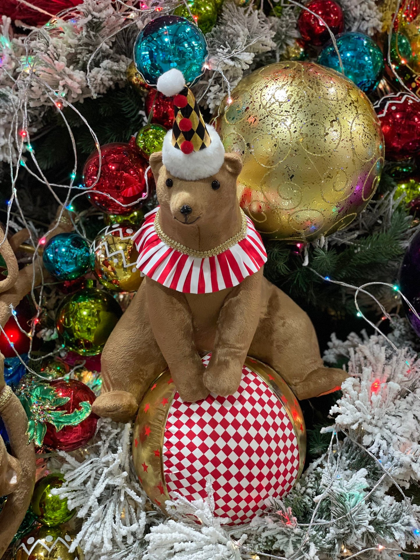 6 ft ball multicolor garland. Candy theme. Christmas. Party.*