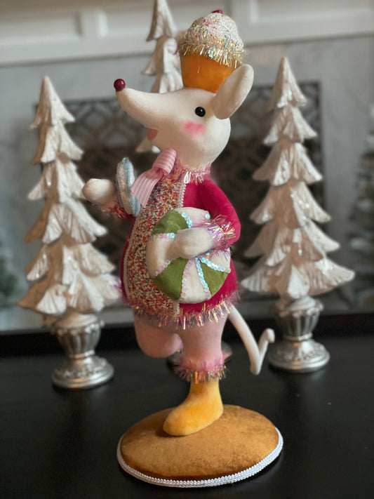22” H Candy Mouse girl.