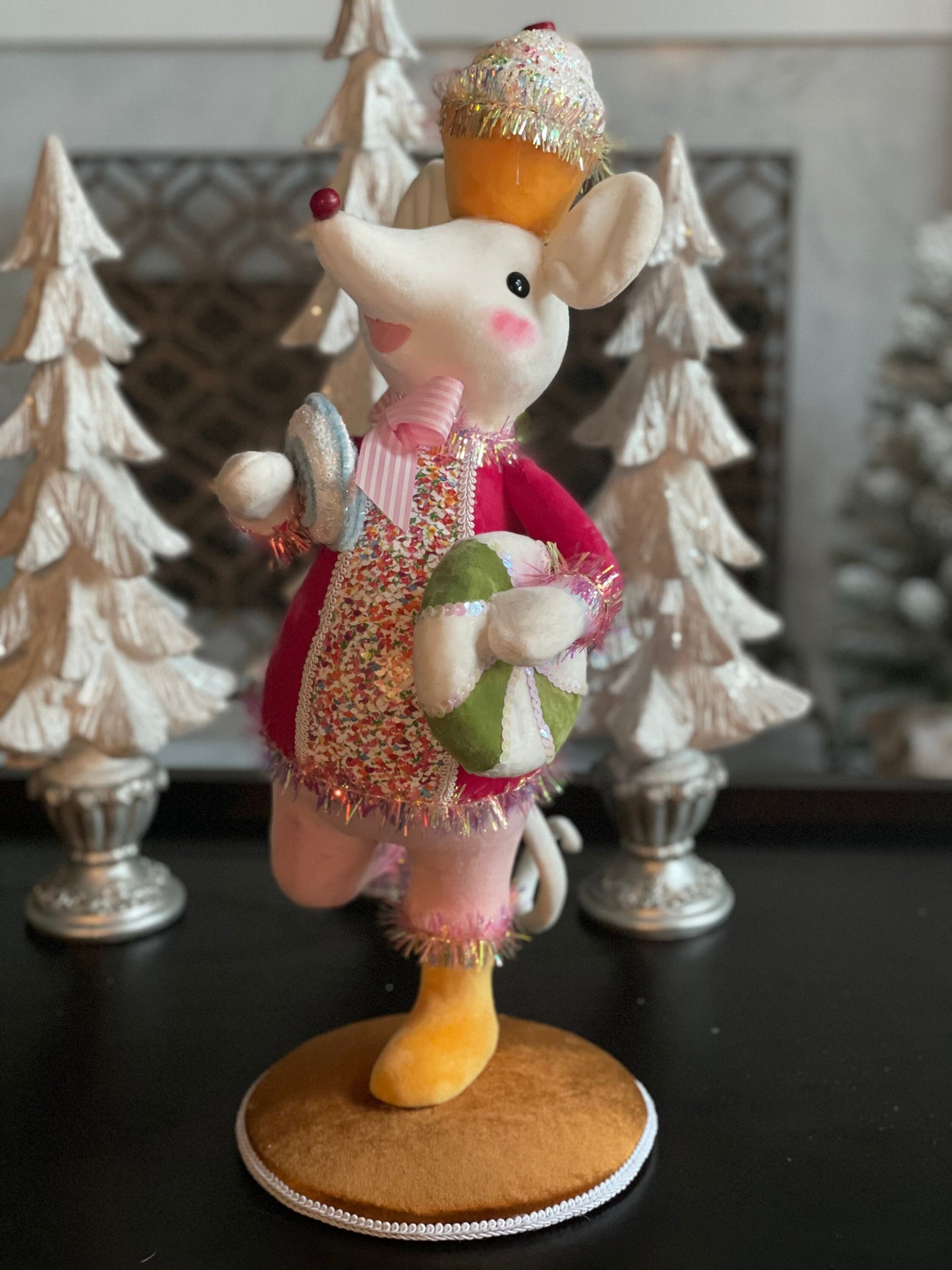 22” H Candy Mouse girl.