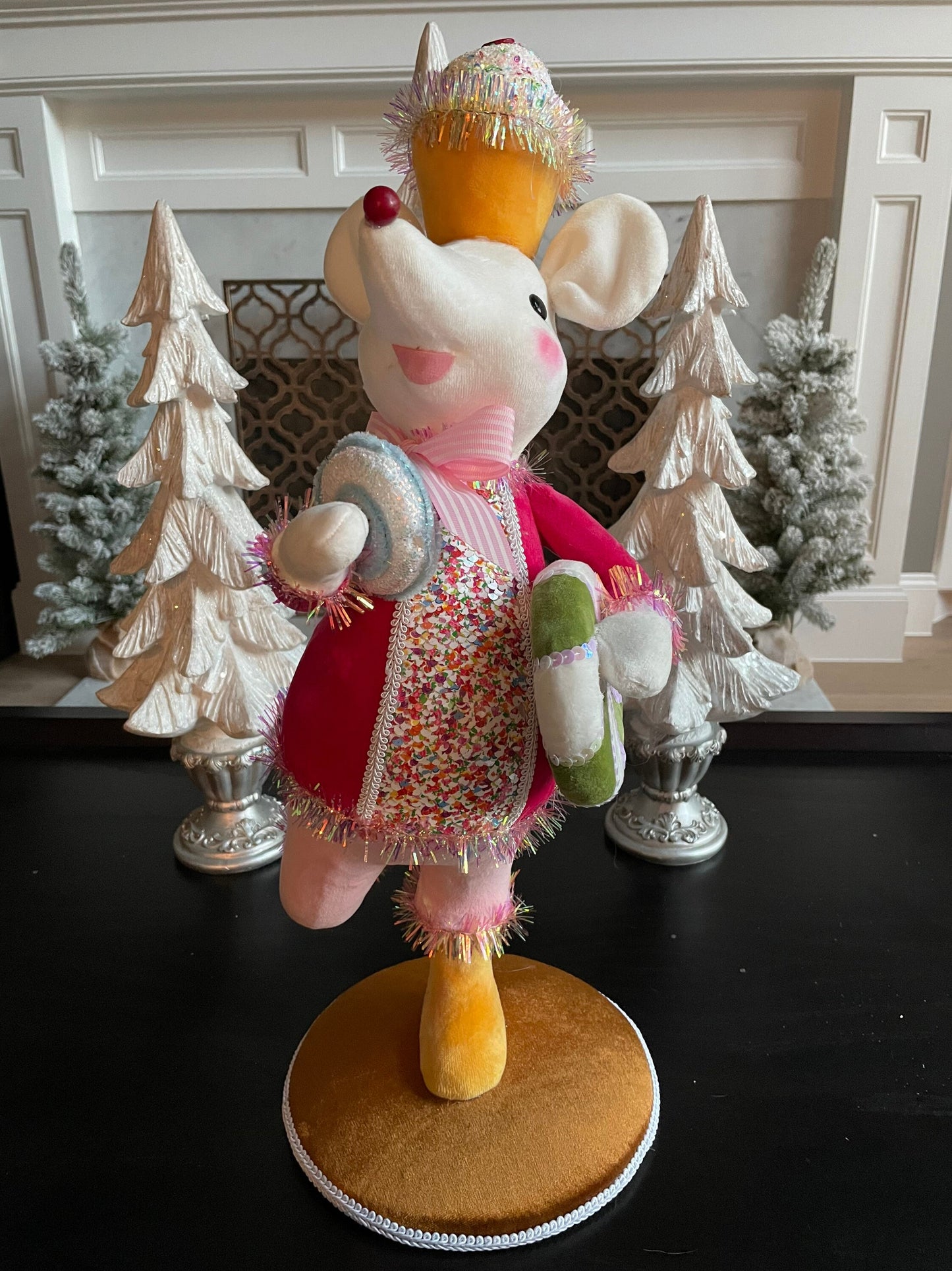 22” H Candy Mouse girl.