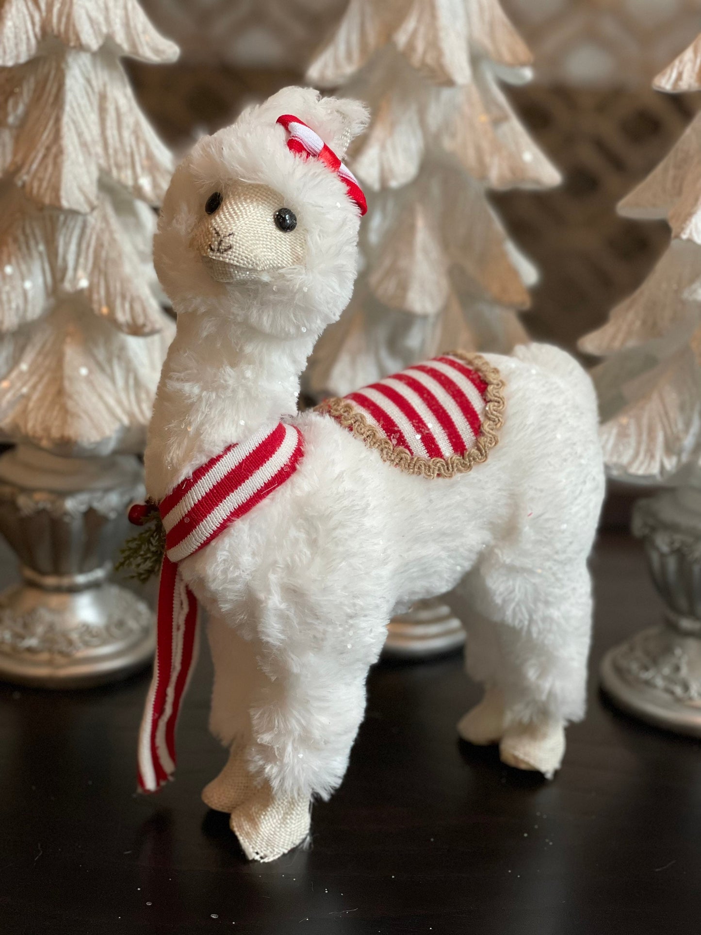 11.5 inch Alpaca ornament.