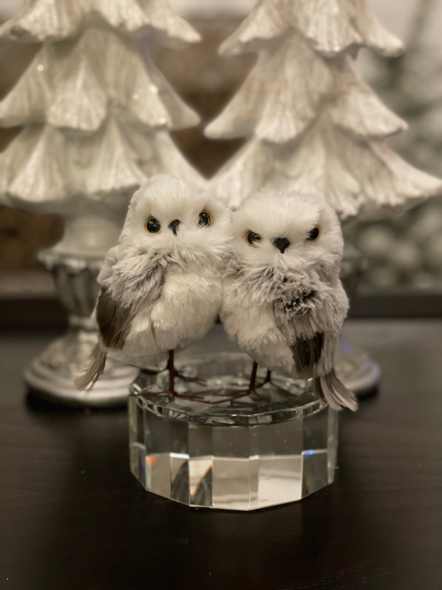 4.75” Owl ornament. Set of 3.*