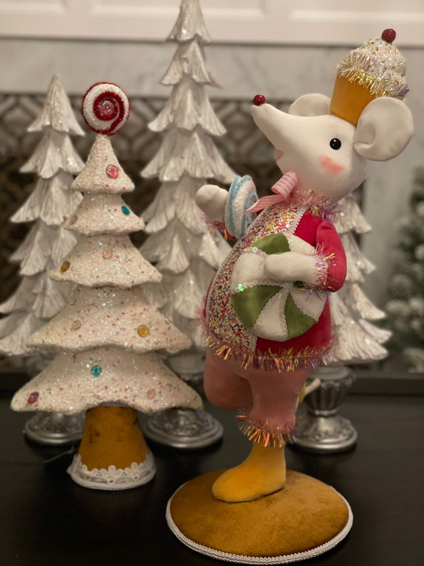 16” Confetti candy tree. Christmas. Lightweight. Only one tree.