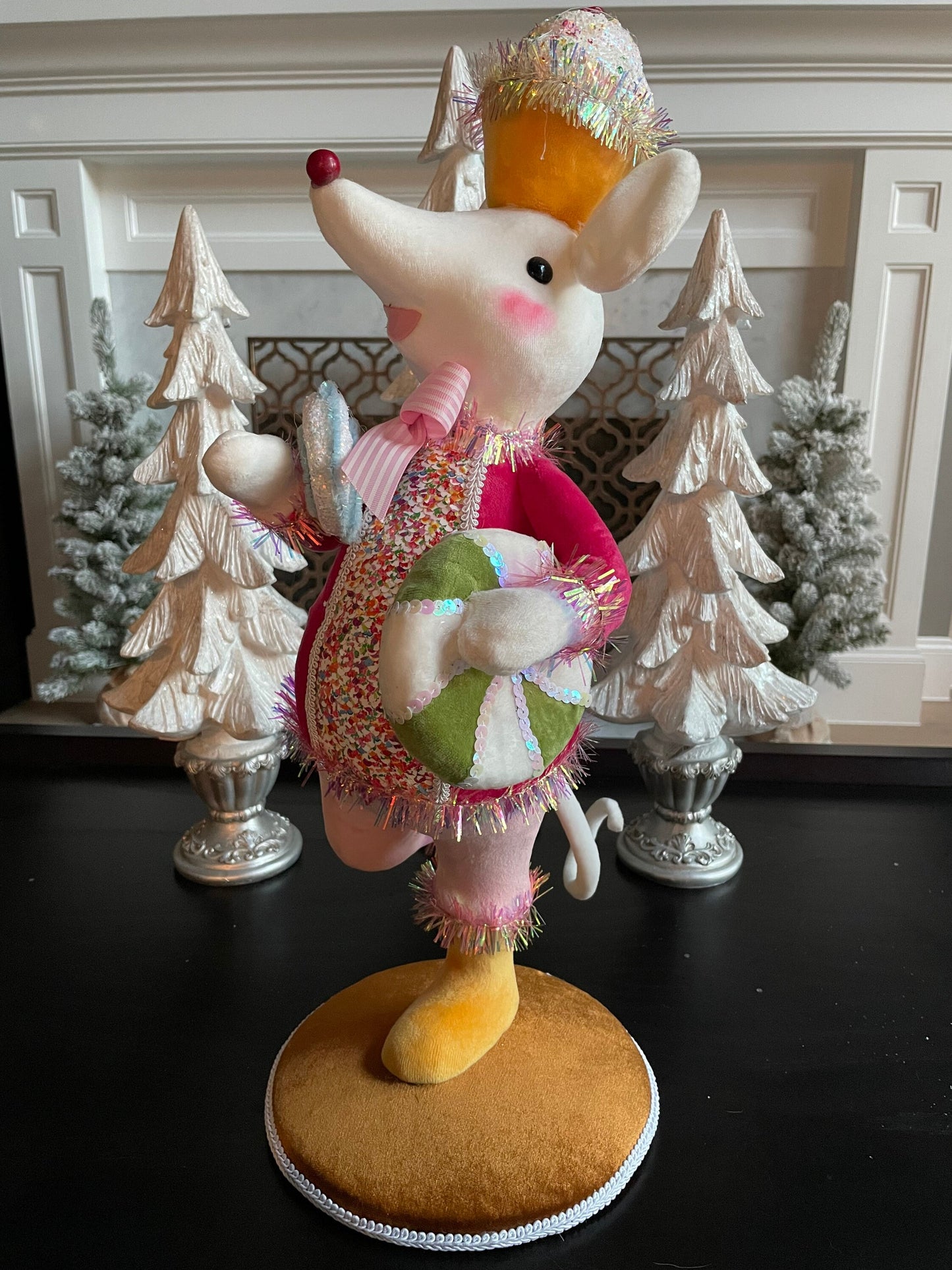 22” H Candy Mouse girl.