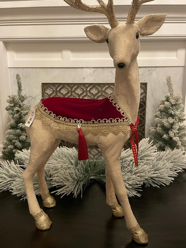 29" Santas reindeer.