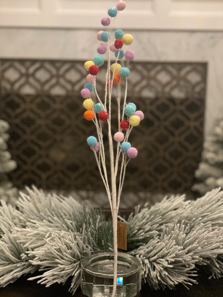 28" pom pom ball spray