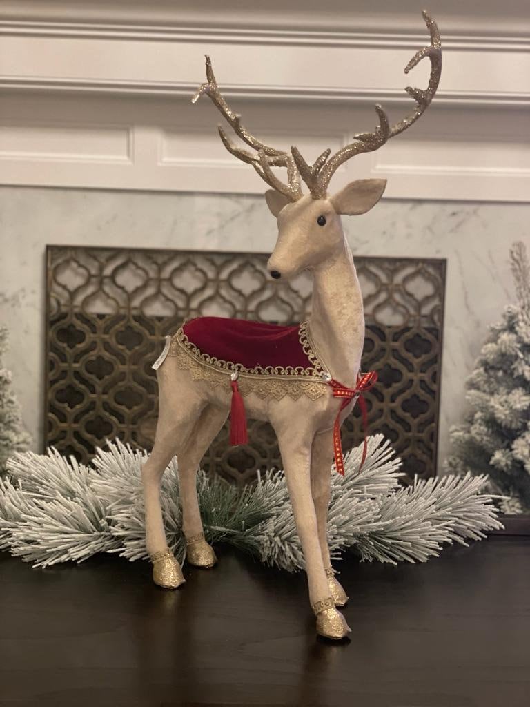 29" Santas reindeer.