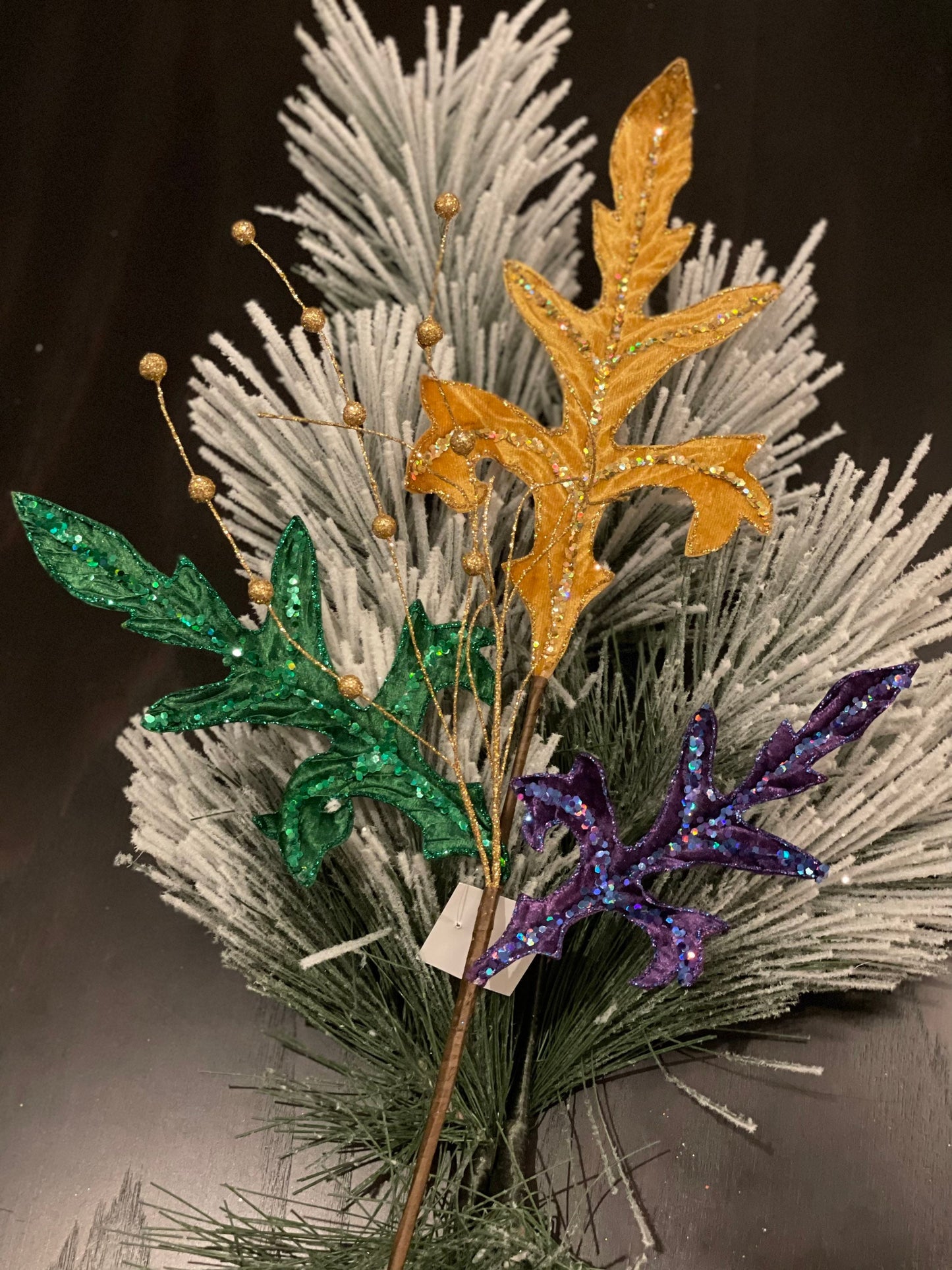 leaf multicolor. Mardi Gras