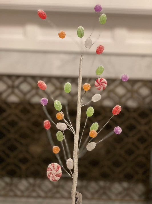 SET of 2. 24” Candy gum spray.