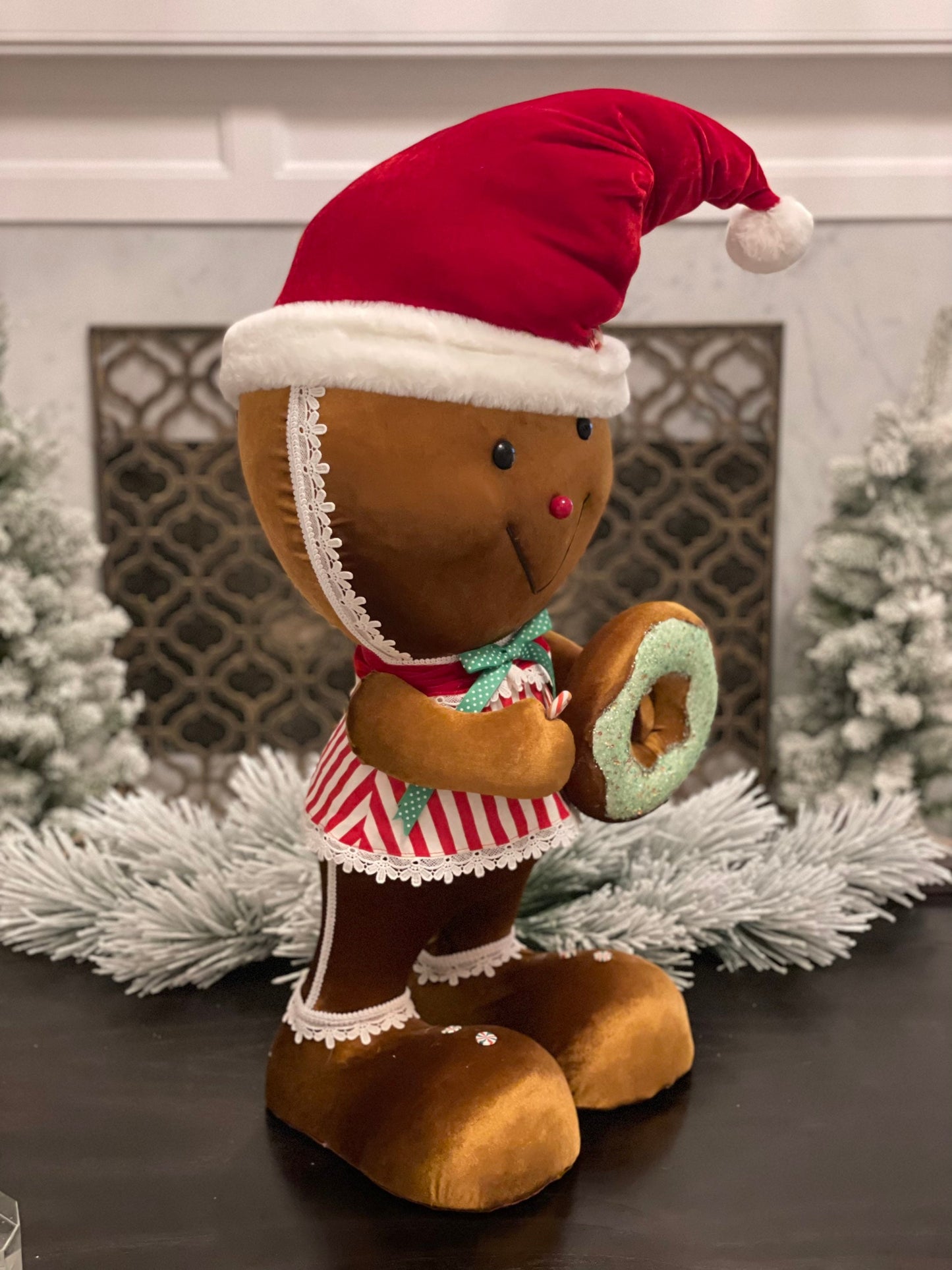32” Gingerbread with dougnut.