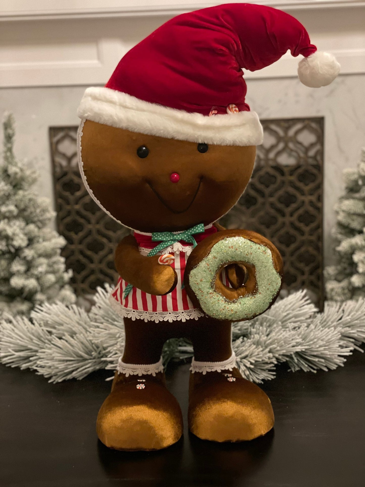 32” Gingerbread with dougnut.