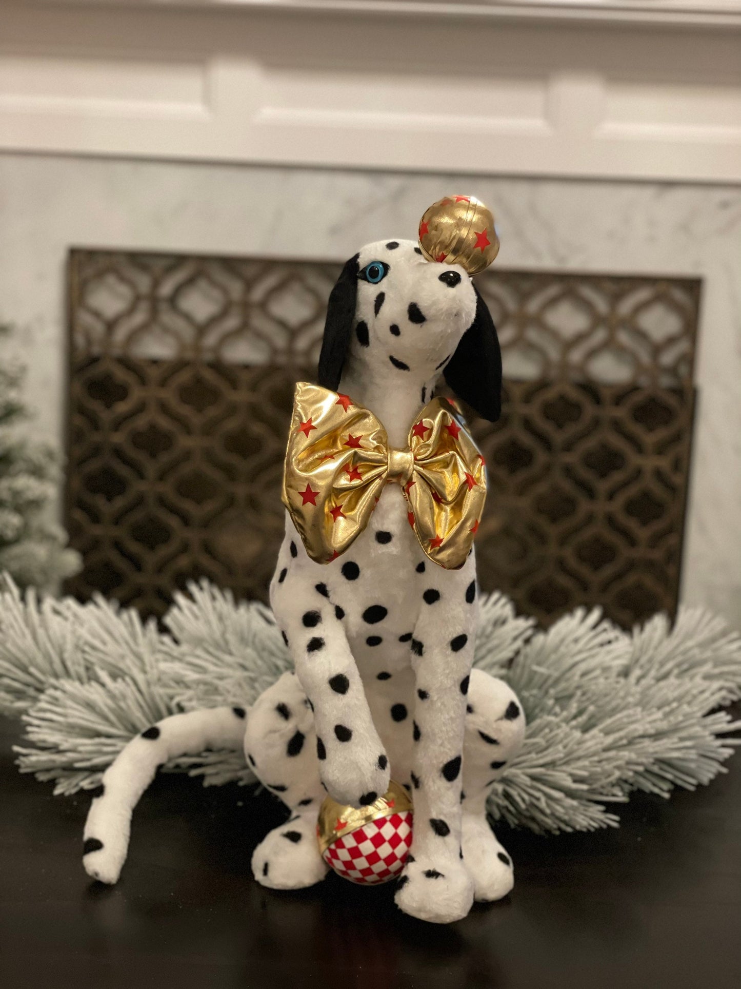 20" Dalmatian tabletop. Circus. Christmas. Party animal.