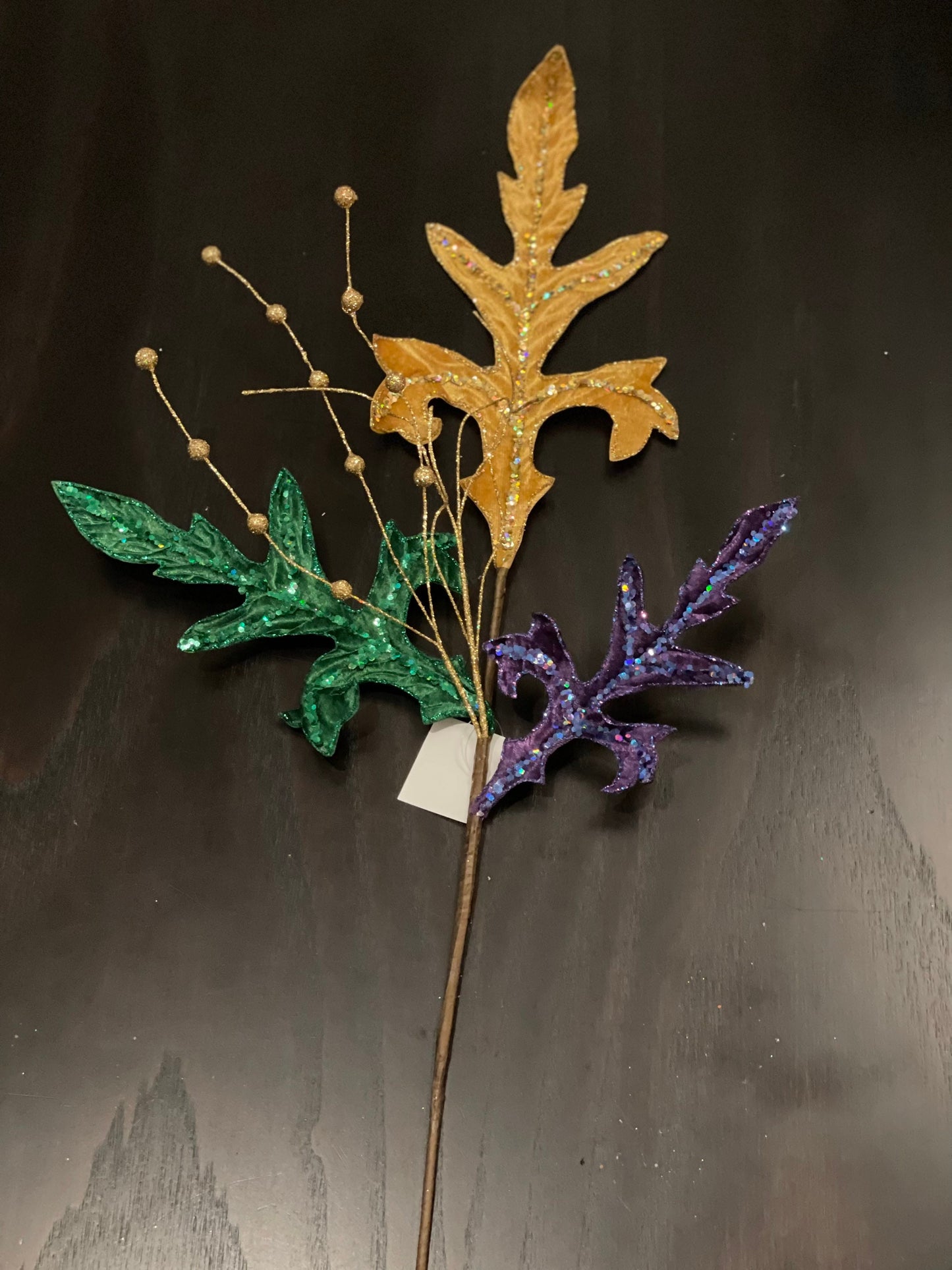 leaf multicolor. Mardi Gras