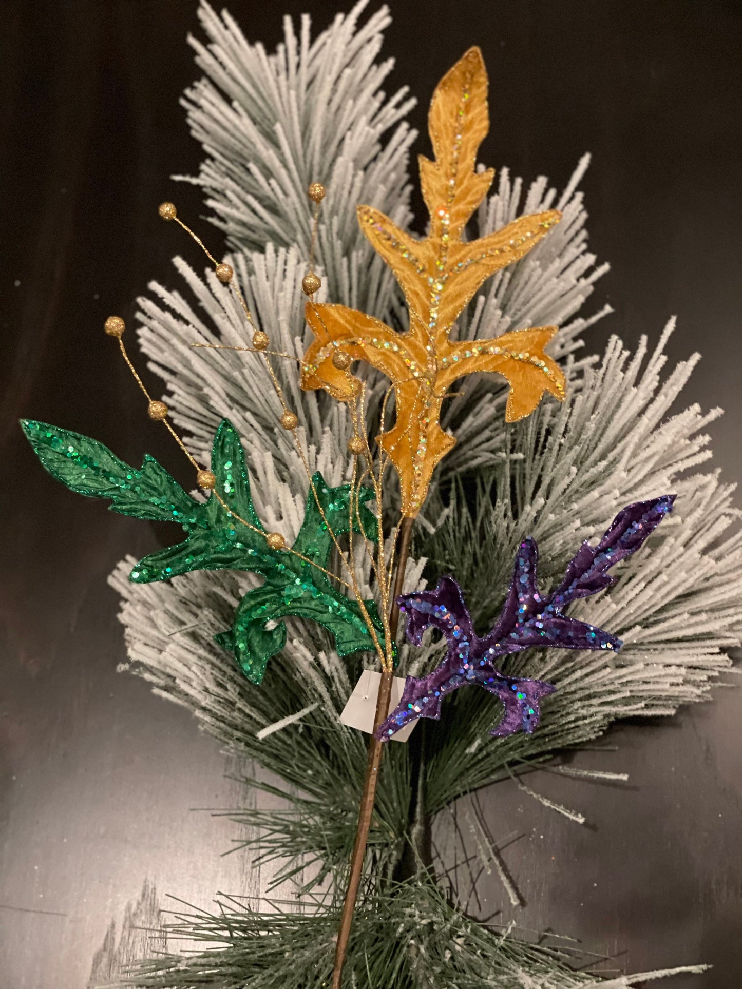 leaf multicolor. Mardi Gras