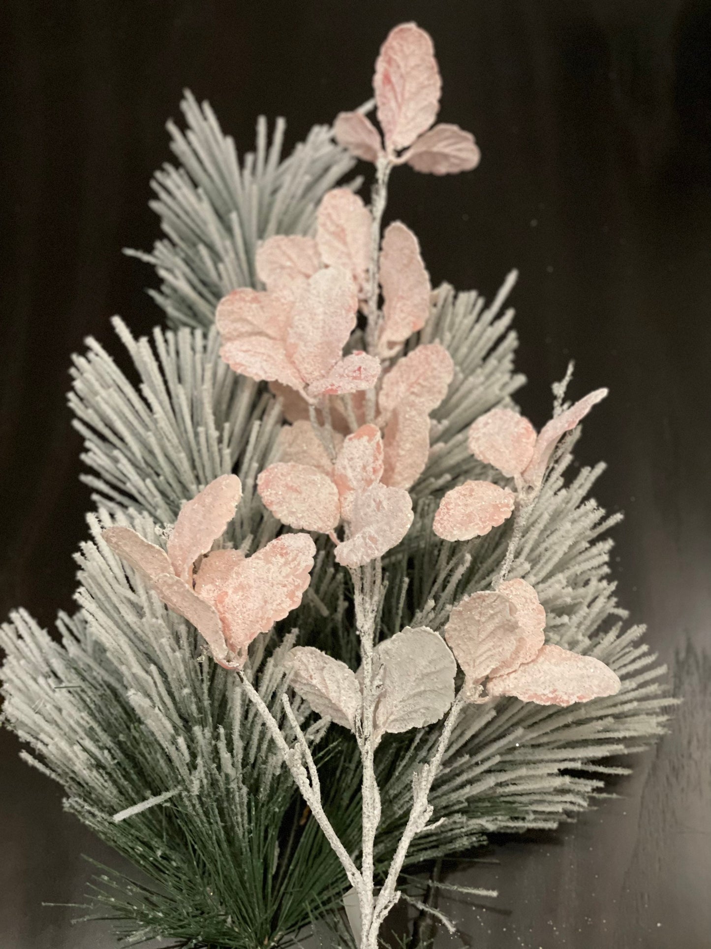 32” Spray frost leaf pink.