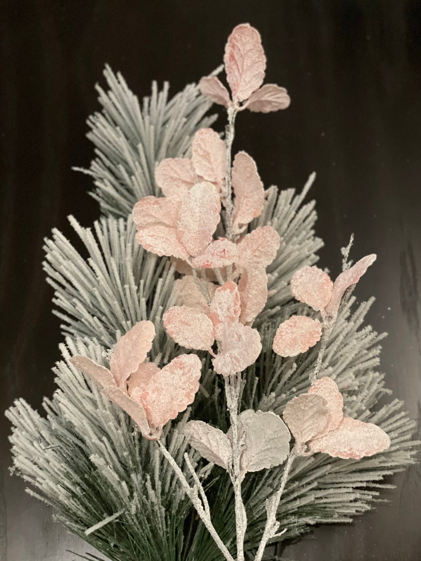 32” Spray frost leaf pink.
