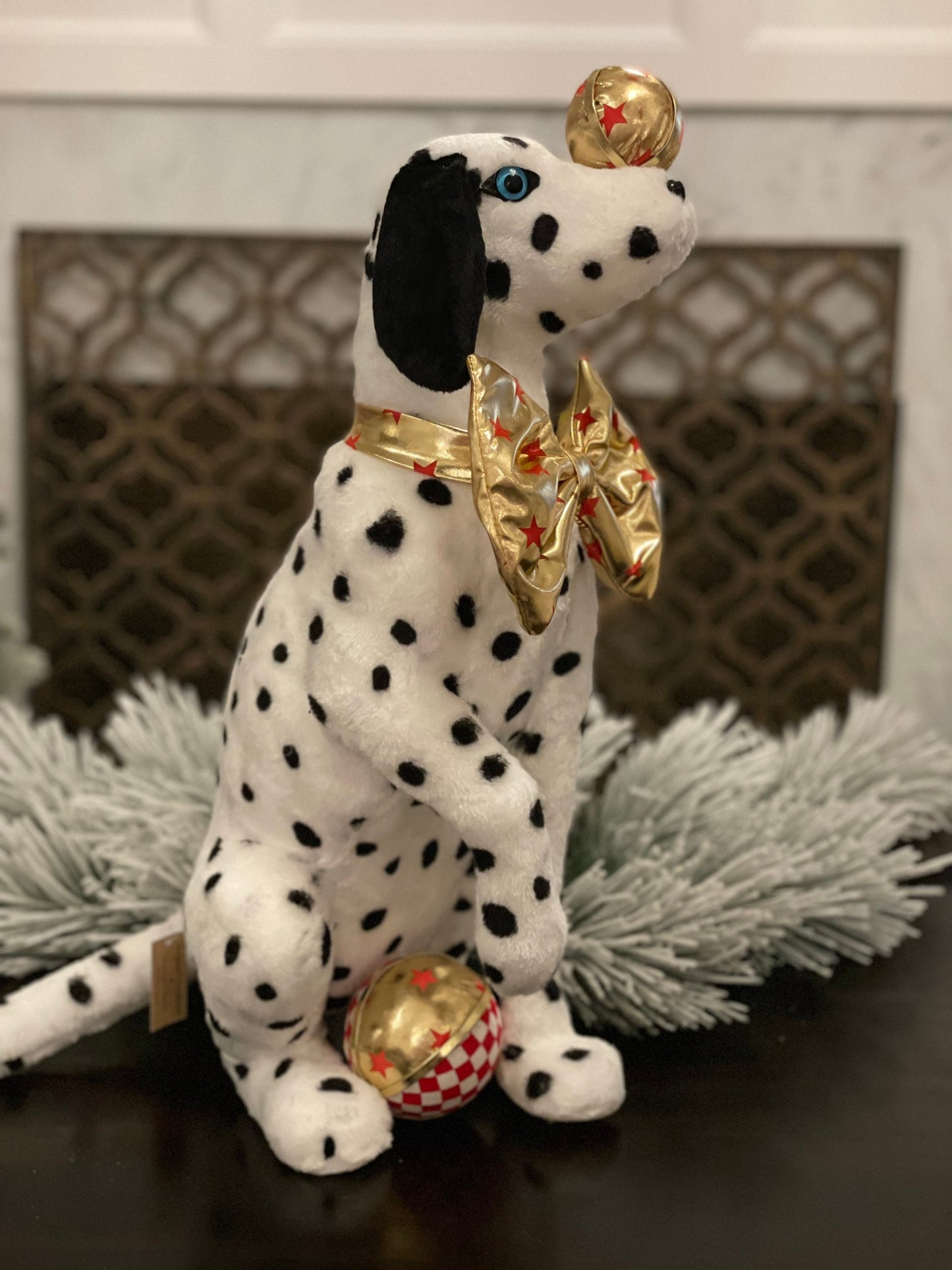 20" Dalmatian tabletop. Circus. Christmas. Party animal.