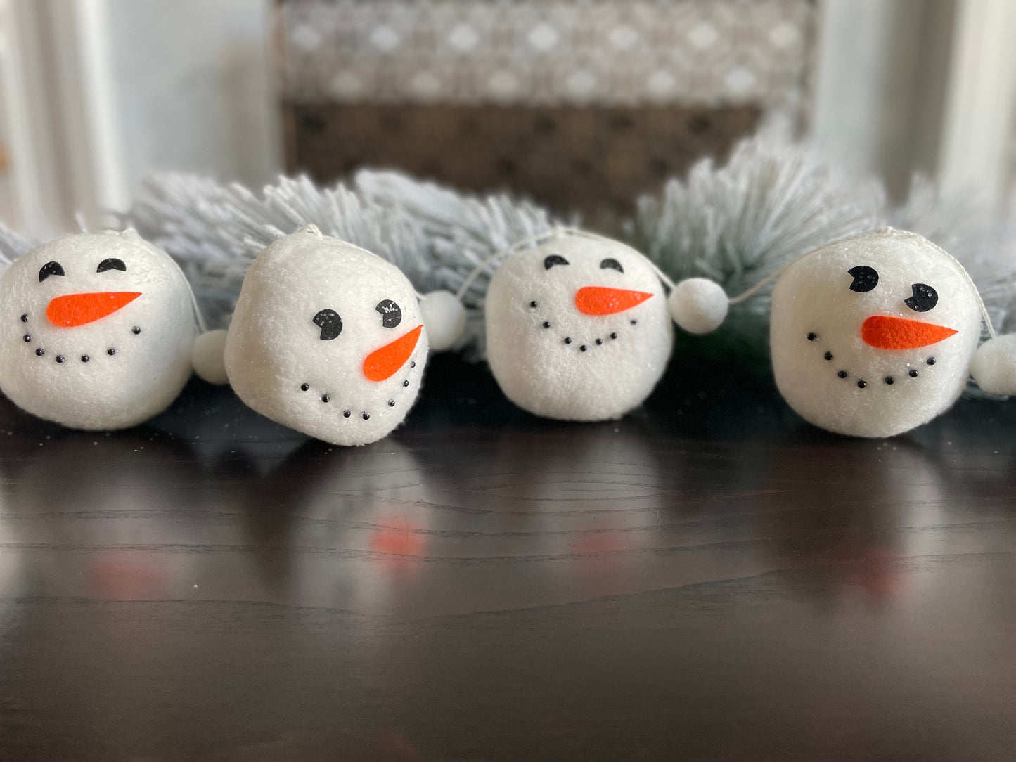 5.5’ Snowman Snowball garland*