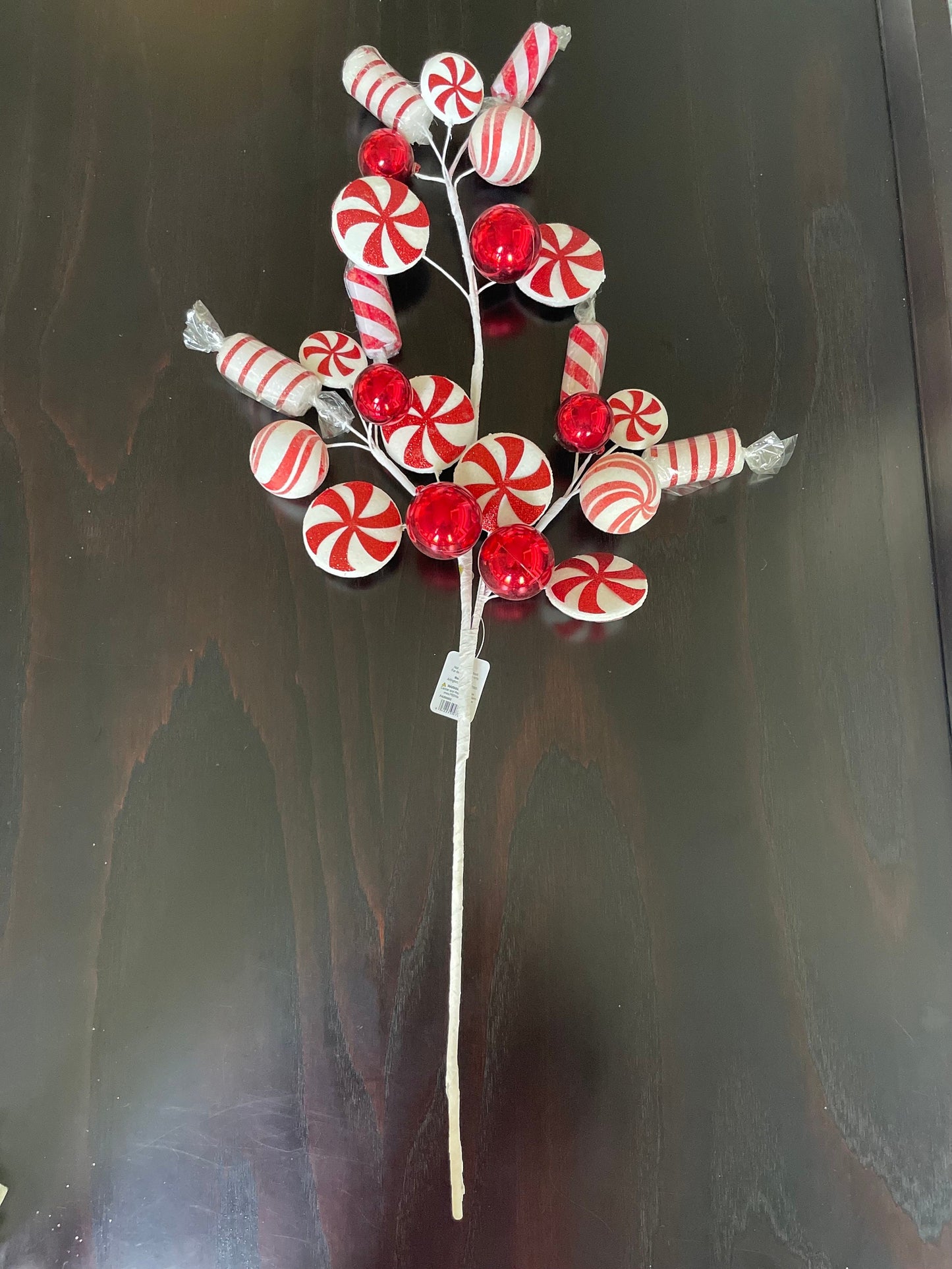 31" Peppermint candy spray.