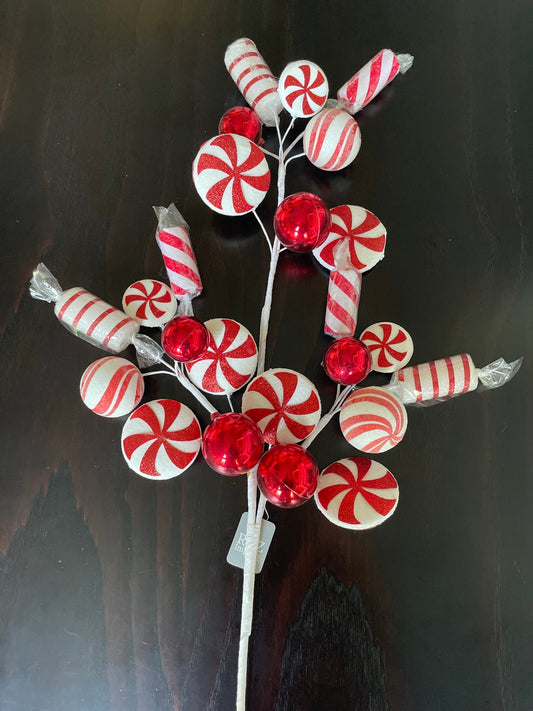 31" Peppermint candy spray.