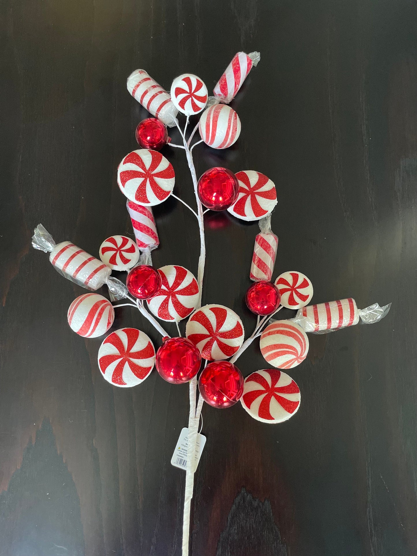 31" Peppermint candy spray.