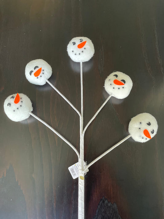 23.5” Snowman snowball spray.