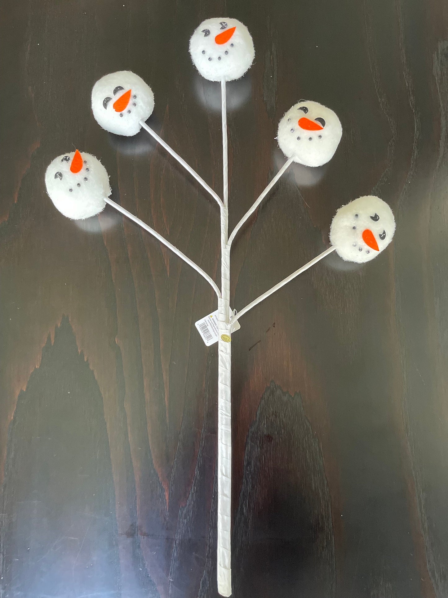 23.5” Snowman snowball spray.