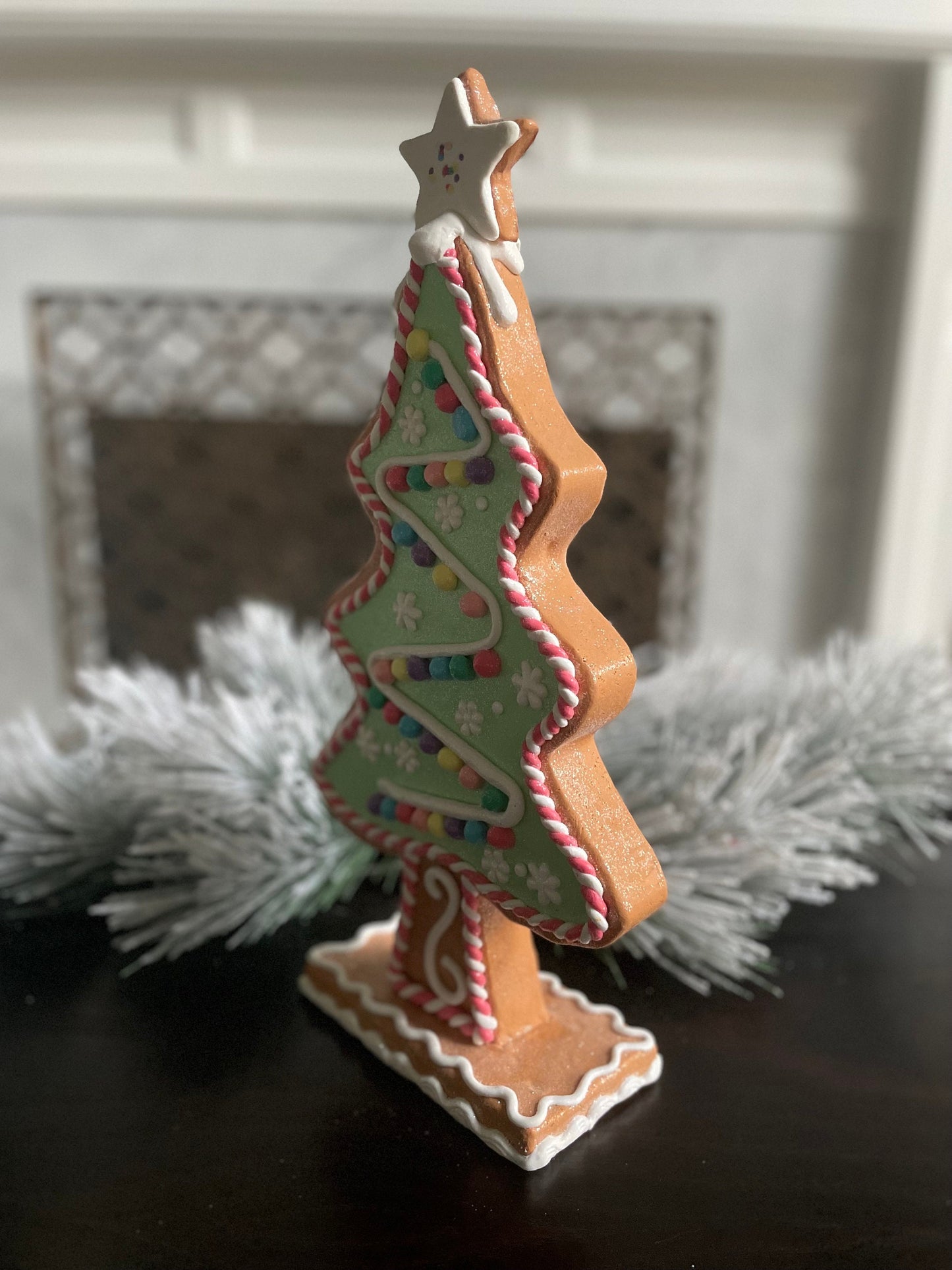 17” Candy Christmas tree. Christmas. Claydough.