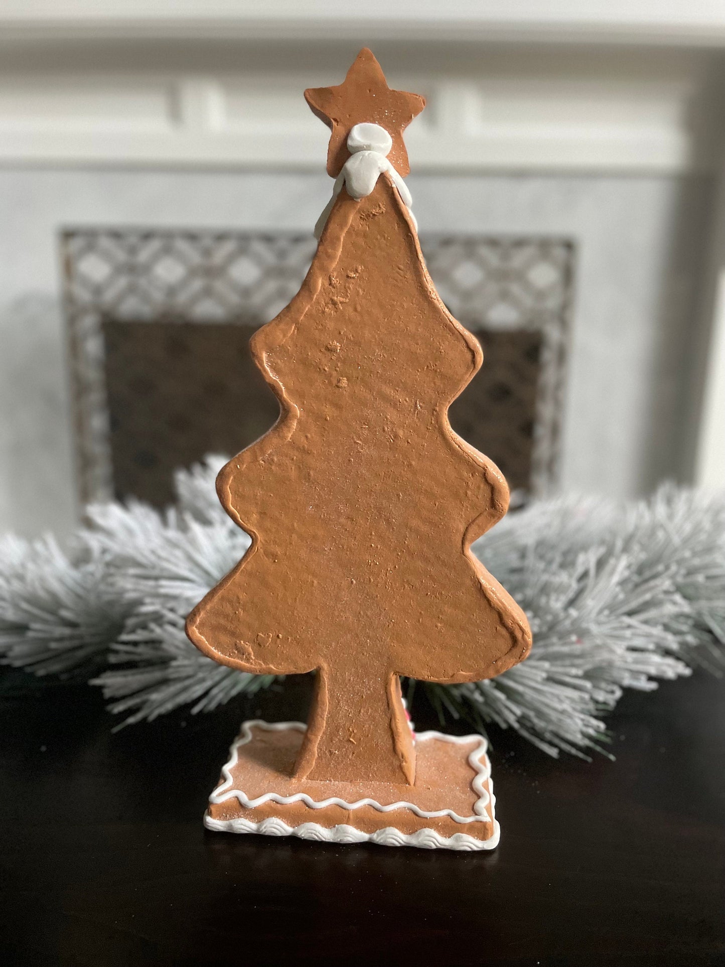 17” Candy Christmas tree. Christmas. Claydough.